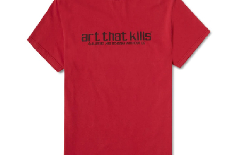 Art-That-Kills-Text-T-Shirt-–-Red-2 (1)